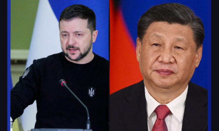 Ο Ζελένσκι προσκαλεί τον κινέζο πρόεδρο Σι στην Ουκρανία