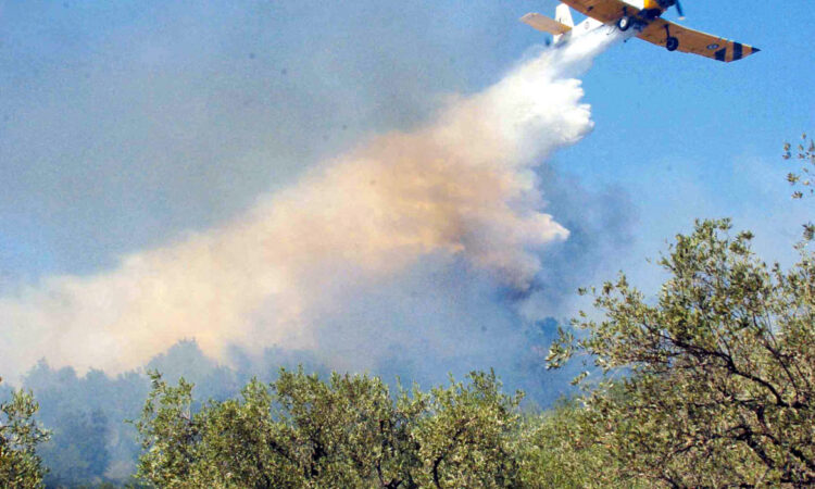 Η Ελλάδα στέλνει δυο Canadair στην Αλβανία για την αντιμετώπιση δασικών πυρκαγιών